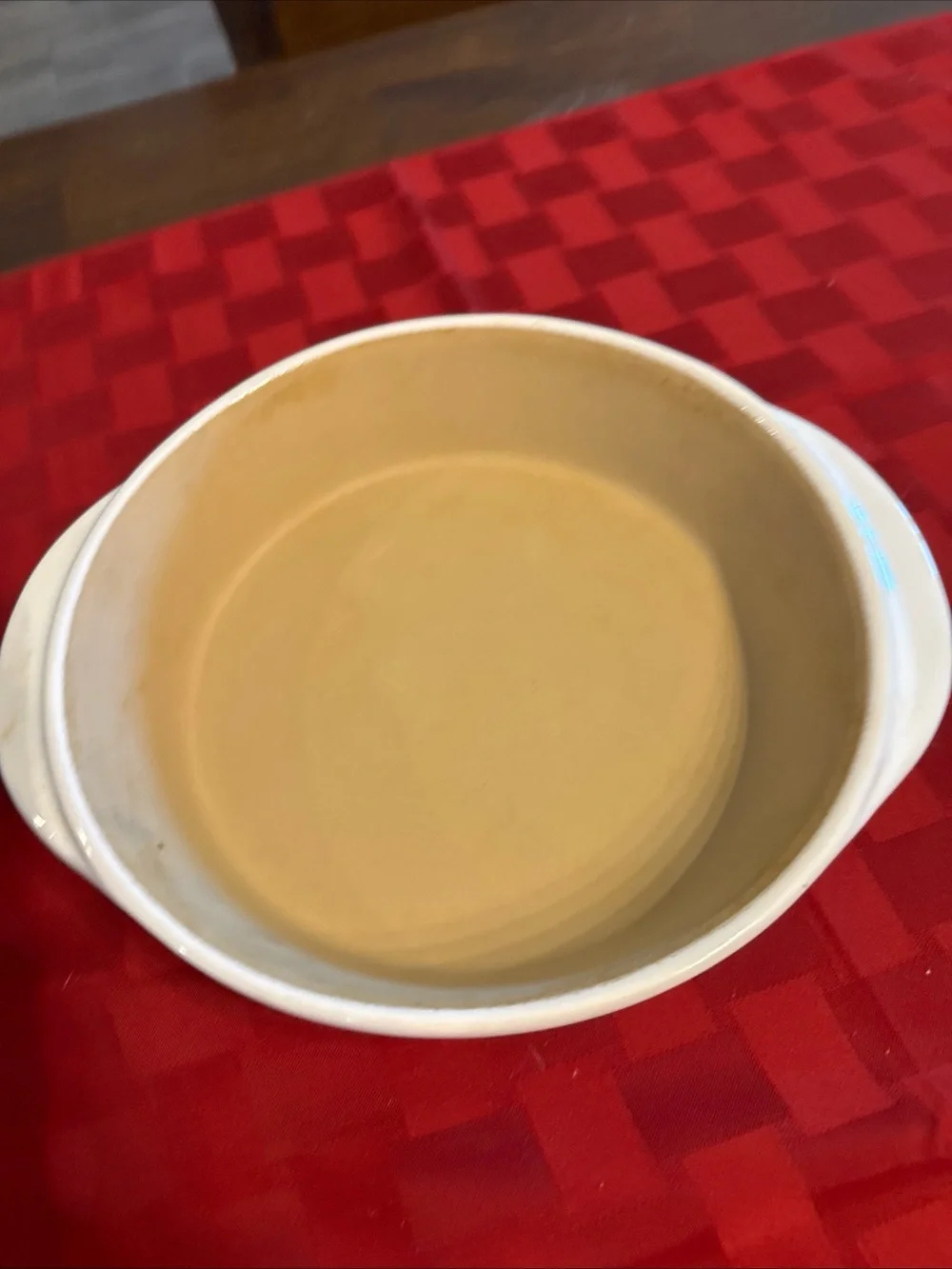 Ceramic Baking Dish - Cream/White Ovenproof Casserole